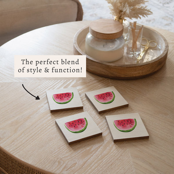 Watermelon Coaster Set