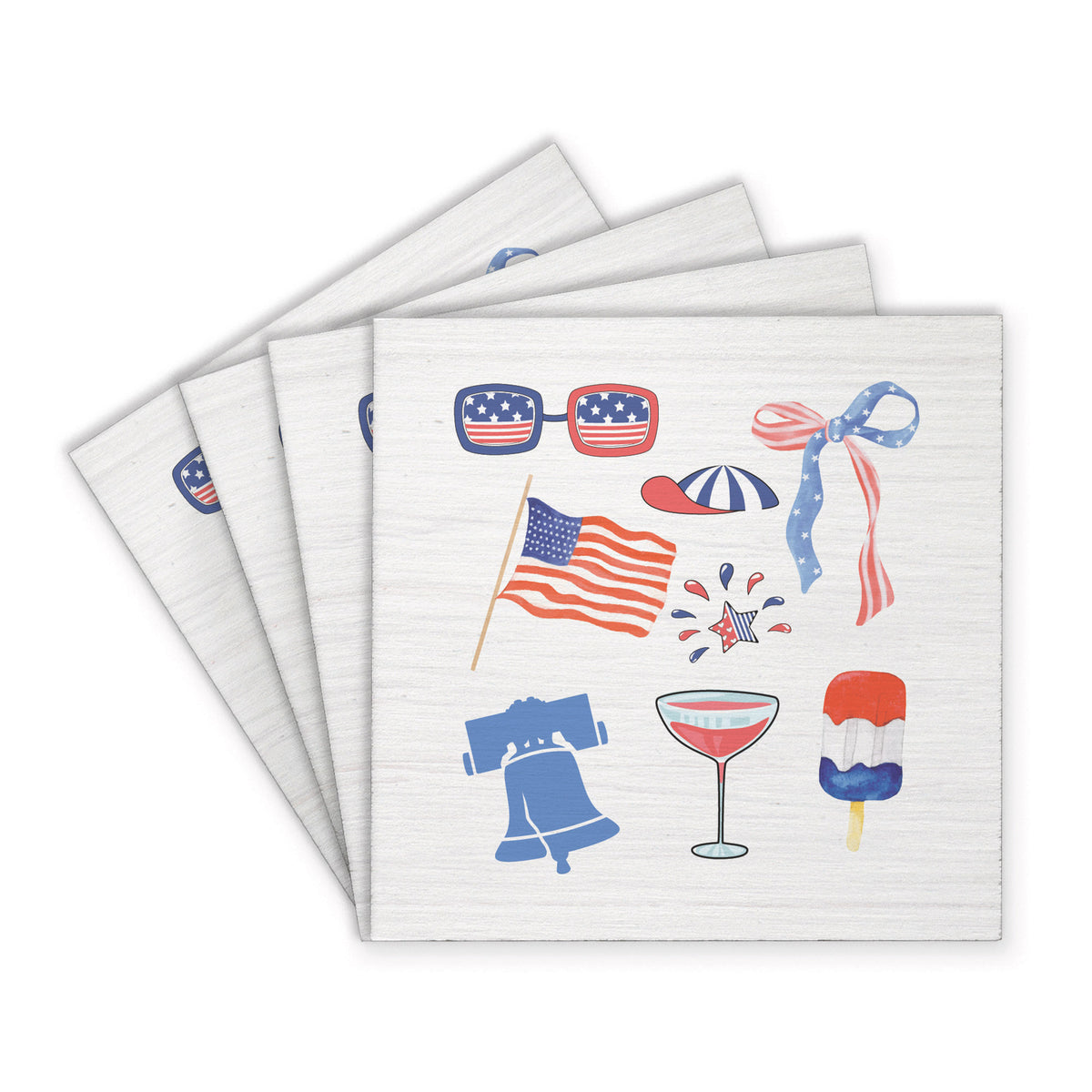 Philly American Icons Coaster Set