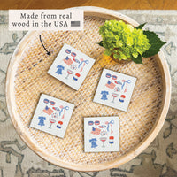 Philly American Icons Coaster Set