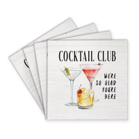 Cocktail Club Coaster Set