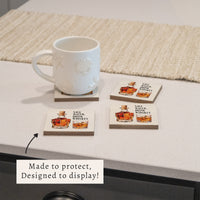 Save Water Drink Whiskey Coaster Set