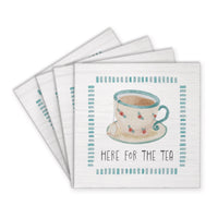 Here For The Tea Coaster Set