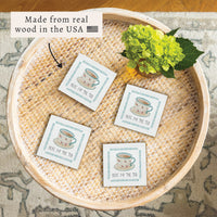 Here For The Tea Coaster Set