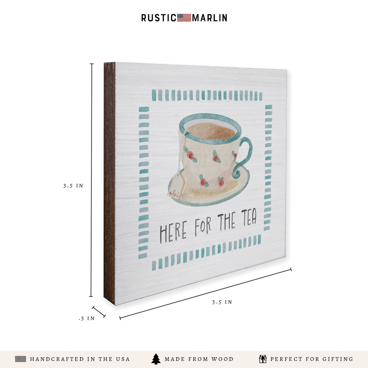 Here For The Tea Coaster Set
