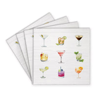 Cocktails Coaster Set