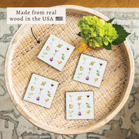 Cocktails Coaster Set