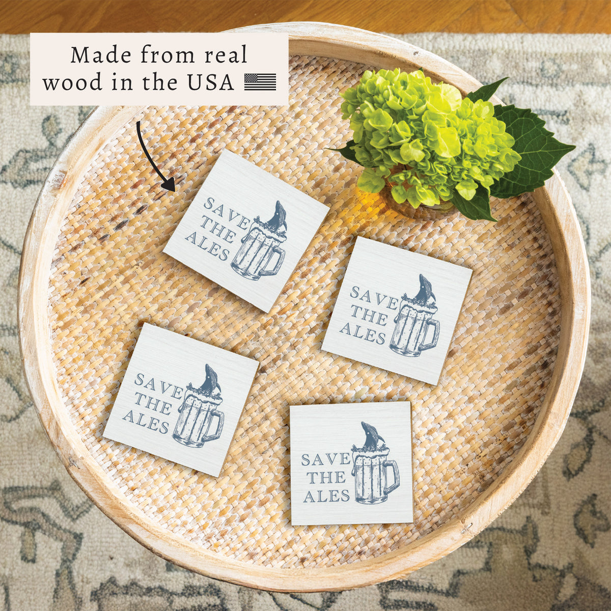 Save The Ales Coaster Set