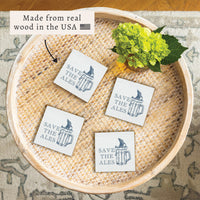 Save The Ales Coaster Set