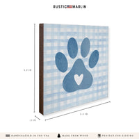 Paw Heart Coaster Set