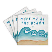 Beach Waves Coaster Set