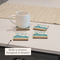 Beach Waves Coaster Set