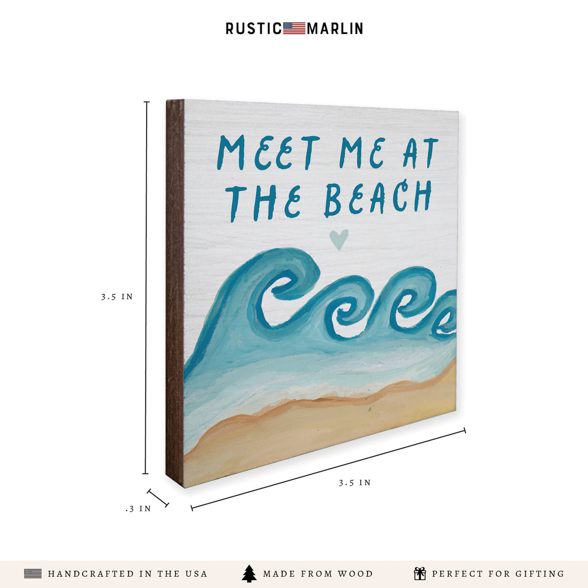 Beach Waves Coaster Set