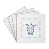 Sea Turtle Coaster Set