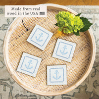 Anchor Coaster Set