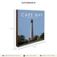 Cape May New Jersey Coaster Set
