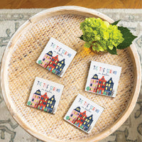 Tis The Season In Boston Coaster Set