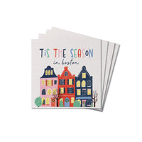 Tis The Season In Boston Coaster Set