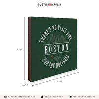 Boston No Place Like Coaster Set