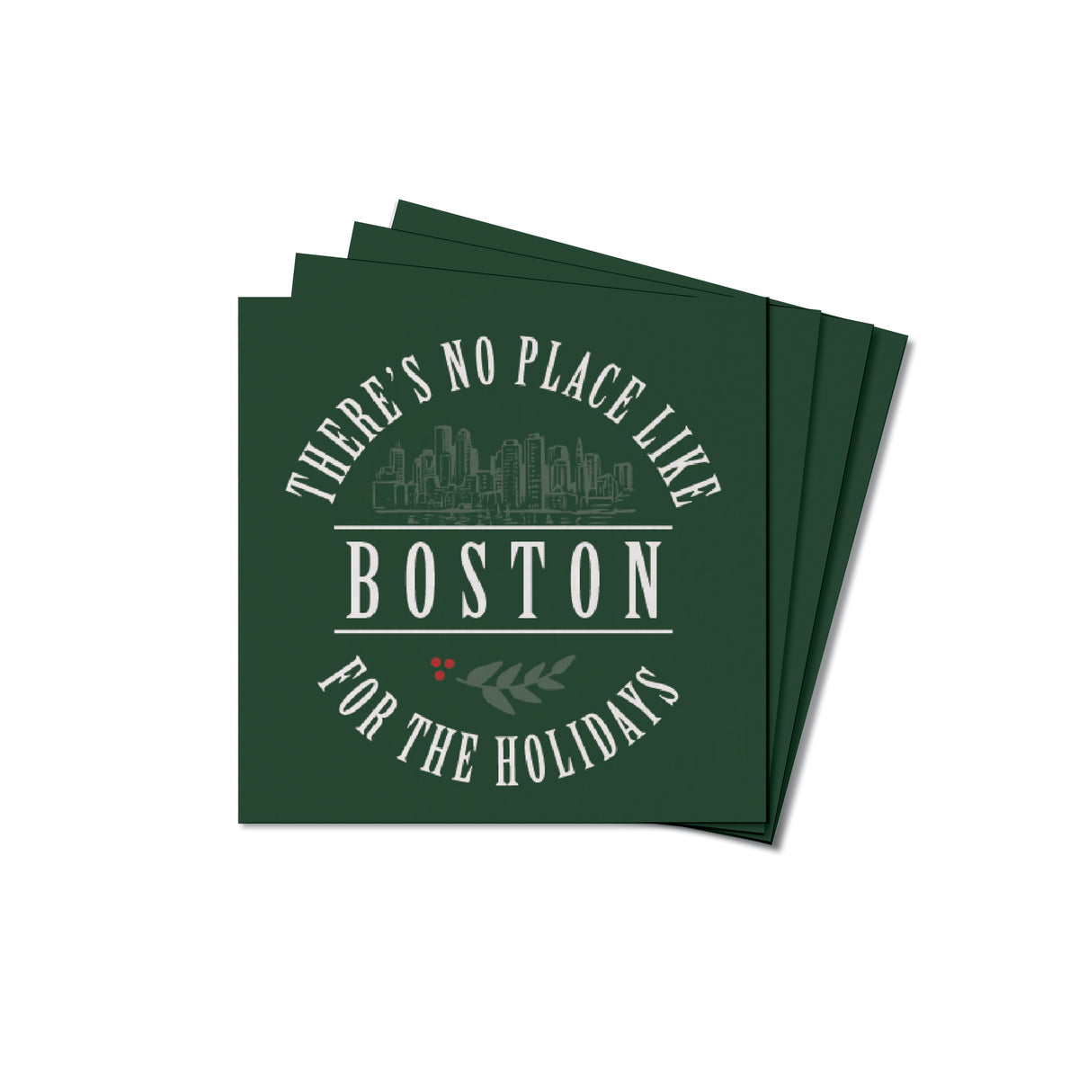 There's No Place Like Boston Coaster Set