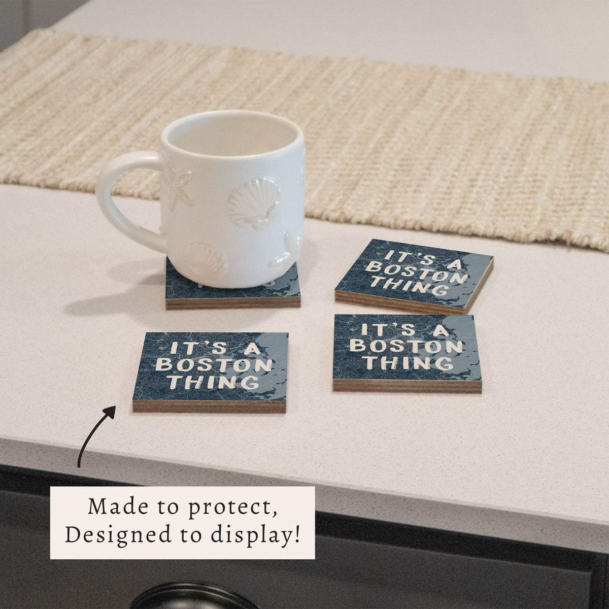 It’s A Boston Thing Coaster Set