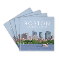 Boston Massachusetts Coaster Set