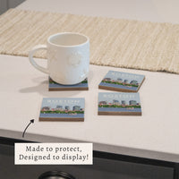 Boston Massachusetts Coaster Set
