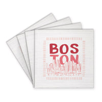 Boston Pink Coaster Set