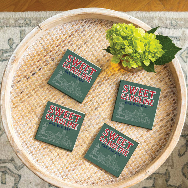 Boston Sweet Caroline Coaster Set