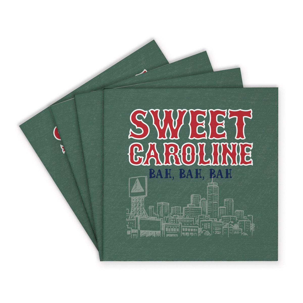 Boston Sweet Caroline Coaster Set