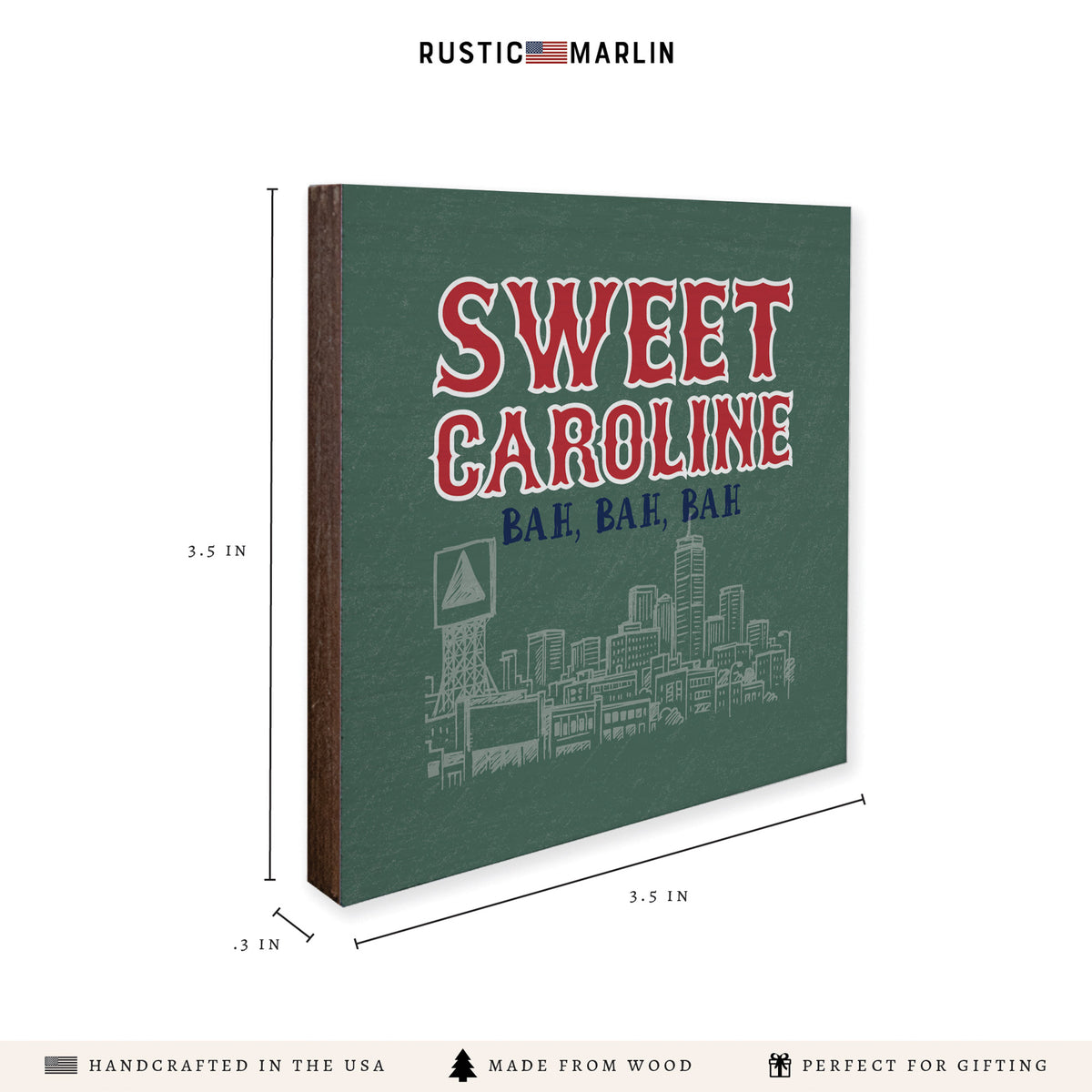 Boston Sweet Caroline Coaster Set