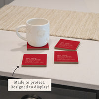 Boston Go Sox Definition Coaster Set