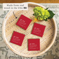 Boston Go Sox Definition Coaster Set