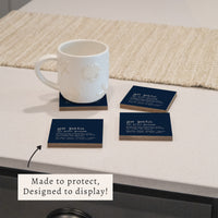 New England Go Pats Definition Coaster Set