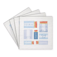 Boston Match Boxes Coaster Set