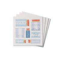 Fenway Boston Match Box Coaster Set