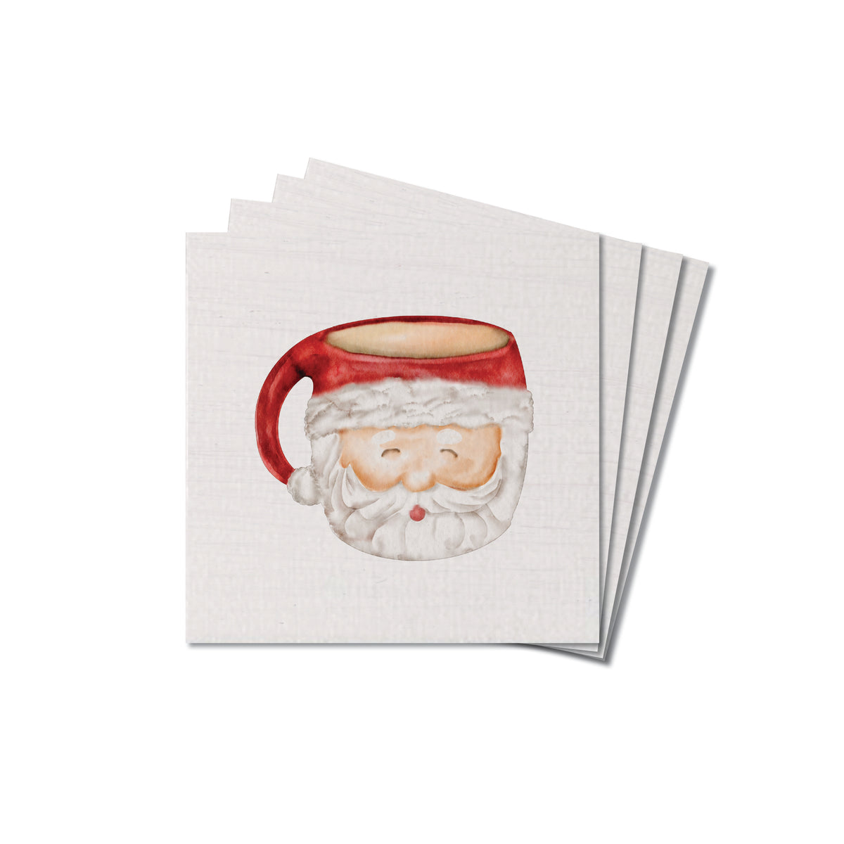 Vintage Santa Mug Coaster