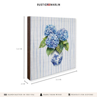 Hydrangea Vase Coaster Set