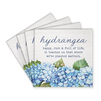 Hydrangea Definition Coaster Set