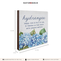 Hydrangea Definition Coaster Set