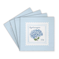 Hydrangea Stamp Coaster Set