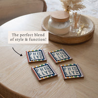 Philly Pride Stamp Coaster Set