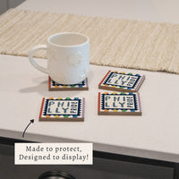 Philly Pride Stamp Coaster Set