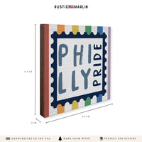 Philly Pride Stamp Coaster Set