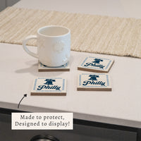 Philly Liberty Bell Coaster Set