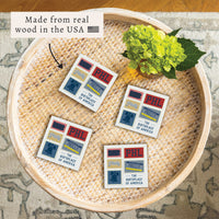 Philly Stamps Birthplace Coaster Set
