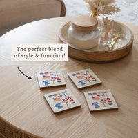Philly America 250 Icons Coaster Set