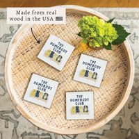 Dog Homebody Club Coaster Set