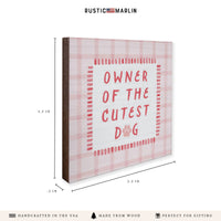 Owner Of The Cutest Dog Coaster Set