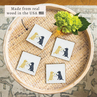Dog Cheers Coaster Set