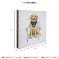 Coastal Dog Coaster Set